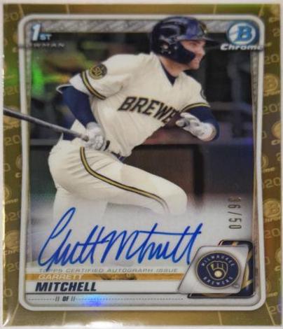 Garrett Mitchell [Gold Refractor] #CDA-GM