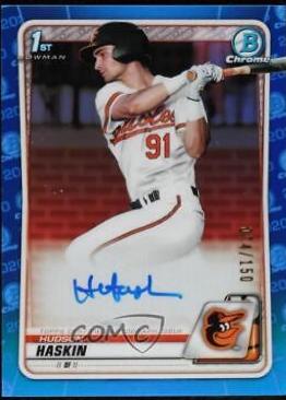 Hudson Haskin [Blue Refractor] #CDA-HH