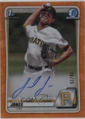 Jared Jones [Orange Refractor] #CDA-JJ