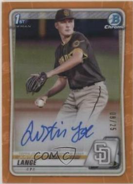 Justin Lange [Orange Refractor] #CDA-JL
