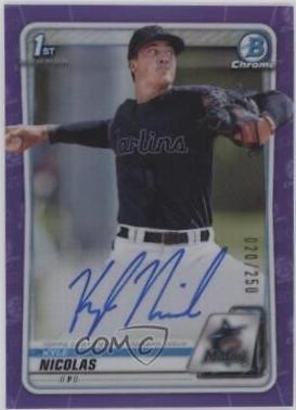 Kyle Nicolas [Purple Refractor] #CDA-KNI
