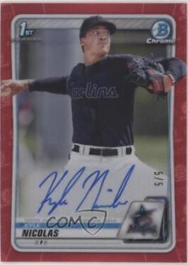 Kyle Nicolas [Red Refractor] #CDA-KNI