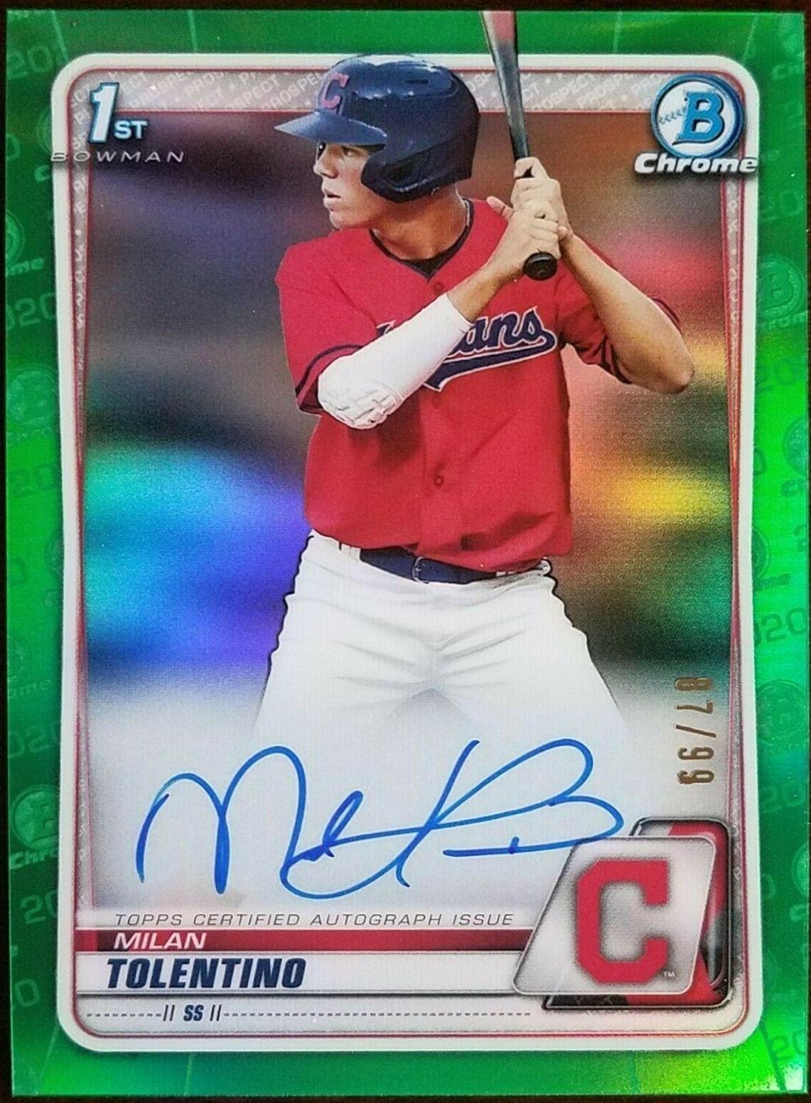 Milan Tolentino [Green Refractor] #CDA-MT