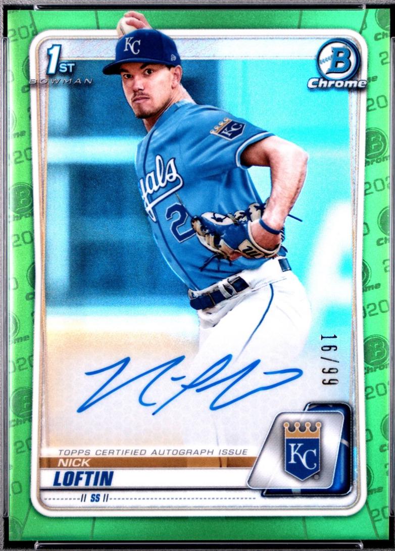 Nick Loftin [Green Refractor] #CDA-NL