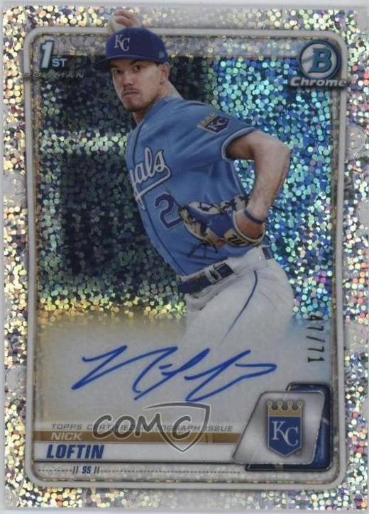 Nick Loftin [Sparkle Refractor] #CDA-NL