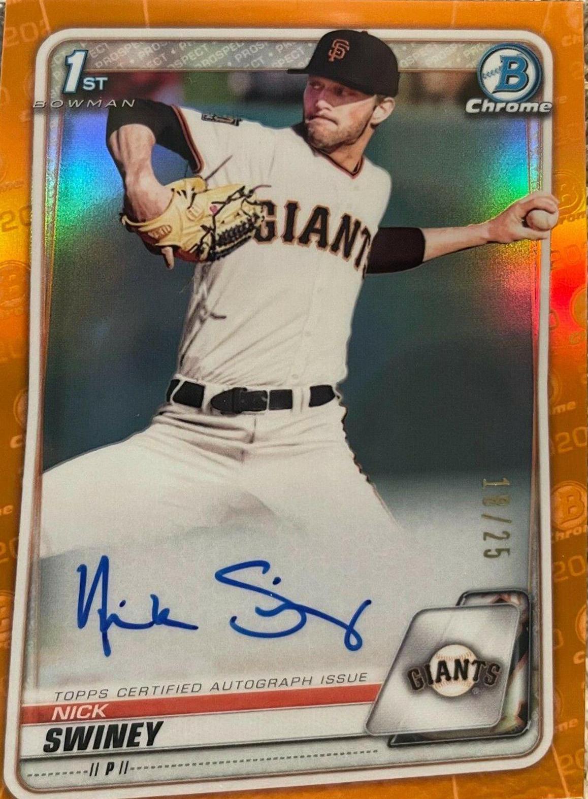 Nick Swiney [Orange Refractor] #CDA-NS
