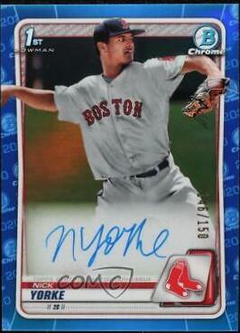 Nick Yorke [Blue Refractor] #CDA-NY