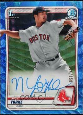 Nick Yorke [Blue Wave Refractor] #CDA-NY