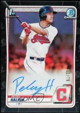Petey Halpin [Black Refractor] #CDA-PH