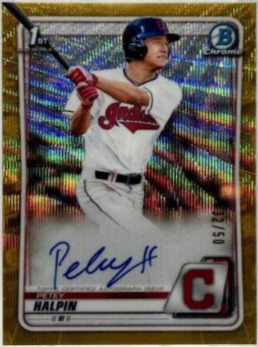 Petey Halpin [Gold Refractor] #CDA-PH