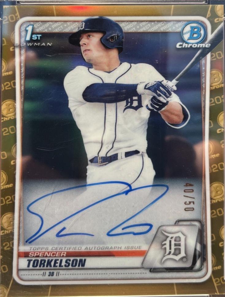 Spencer Torkelson [Gold Refractor] #CDA-ST
