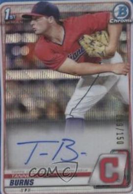 Tanner Burns [Blue Wave Refractor] #CDA-TB