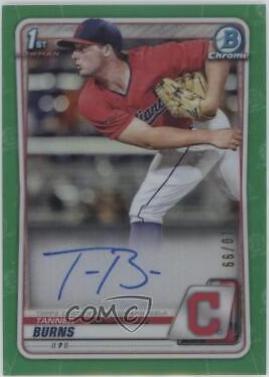 Tanner Burns [Green Refractor] #CDA-TB