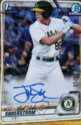 Tyler Soderstrom [Gold Wave Refractor] #CDA-TS