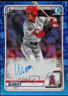 Werner Blakely [Blue Refractor] #CDA-WB