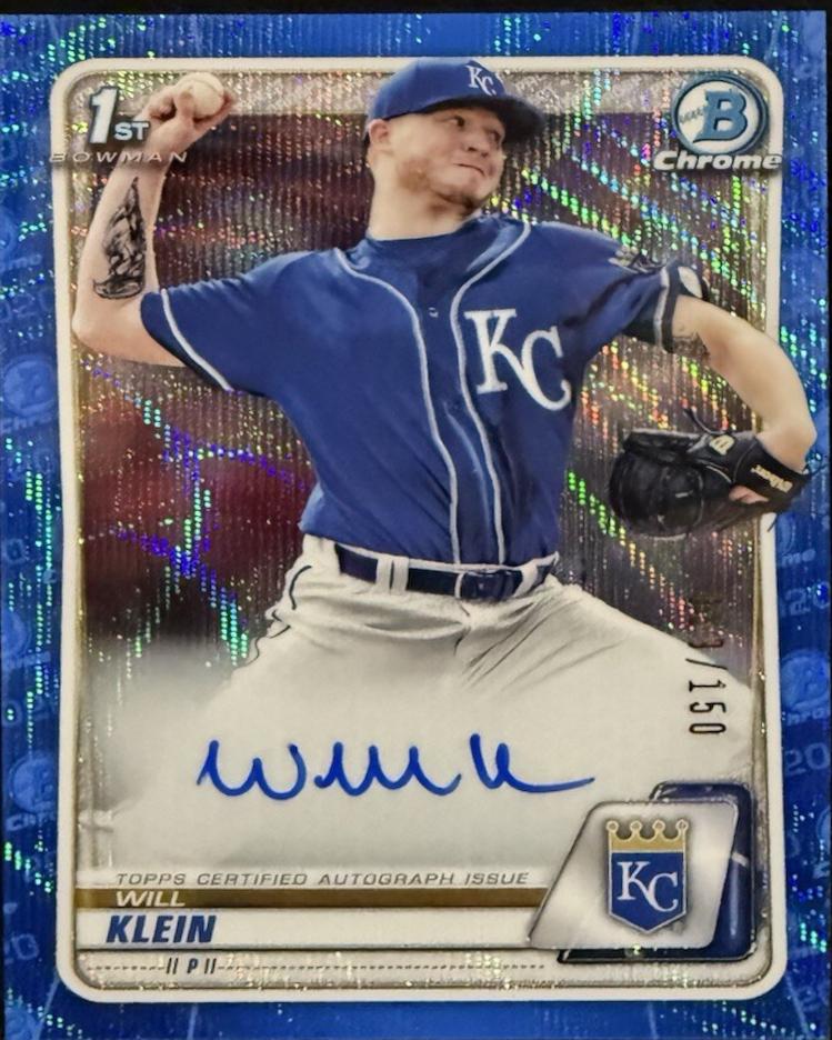 Will Klein [Blue Wave Refractor] #CDA-WK