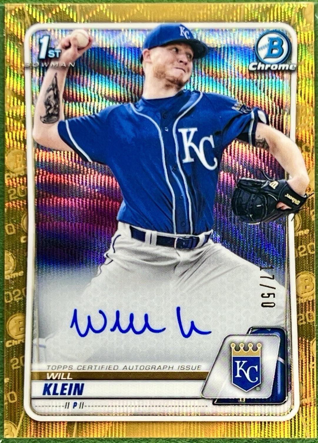 Will Klein [Gold Wave Refractor] #CDA-WK
