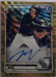 Zac Veen [Gold Refractor] #CDA-ZV
