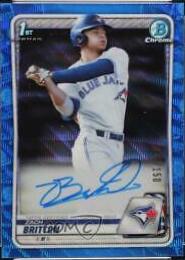 Zach Britton [Blue Wave Refractor] #CDA-ZB