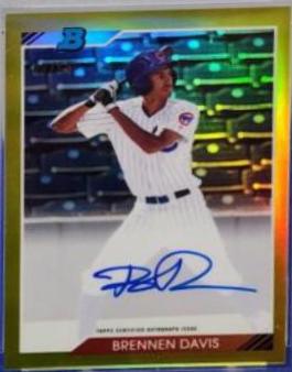 Brennen Davis [Gold Refractor] #BD