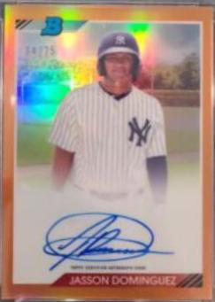Jasson Dominguez [Orange Refractor] #JDO