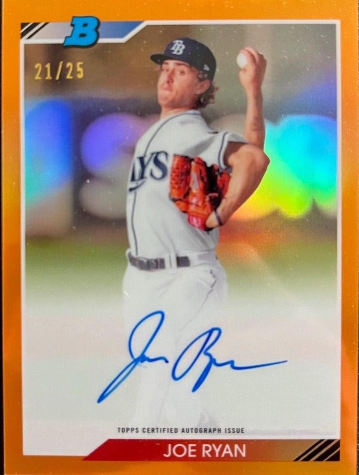 Joe Ryan [Orange Refractor] #JRY