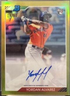 Yordan Alvarez [Gold Refractor] #YA