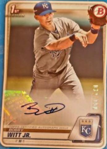 Bobby Witt Jr. [Blue] #PA-BWJ