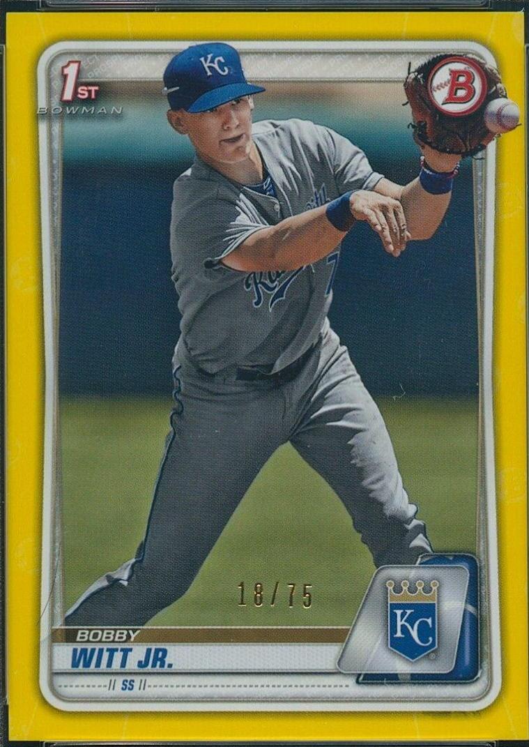 Bobby Witt Jr. [Yellow] #BP-25
