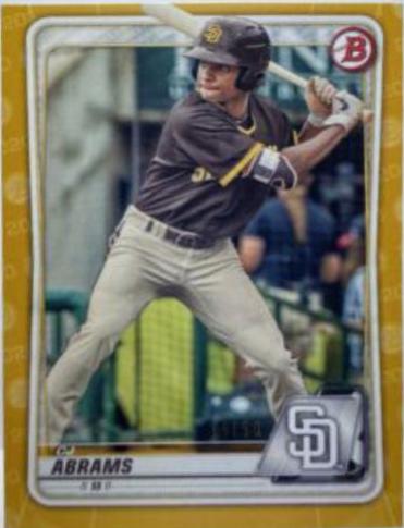 CJ Abrams [Gold] #BP-62