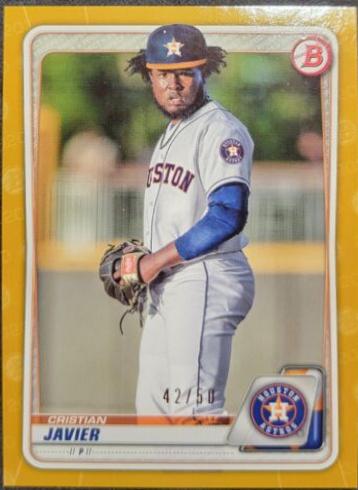 Cristian Javier [Gold] #BP-56