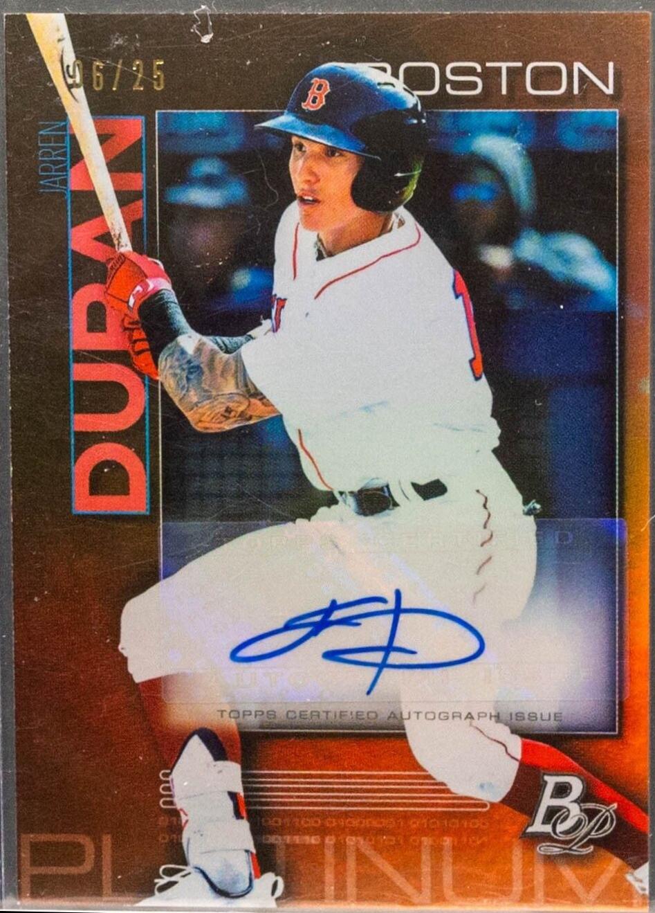 Jarren Duran [Autograph Orange] #TOP-98