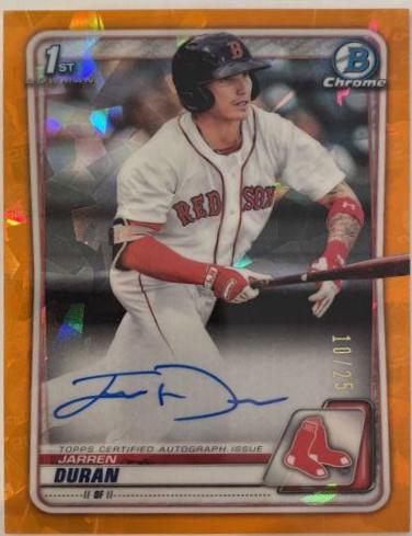 Jarren Duran [Orange] #BSPA-JD