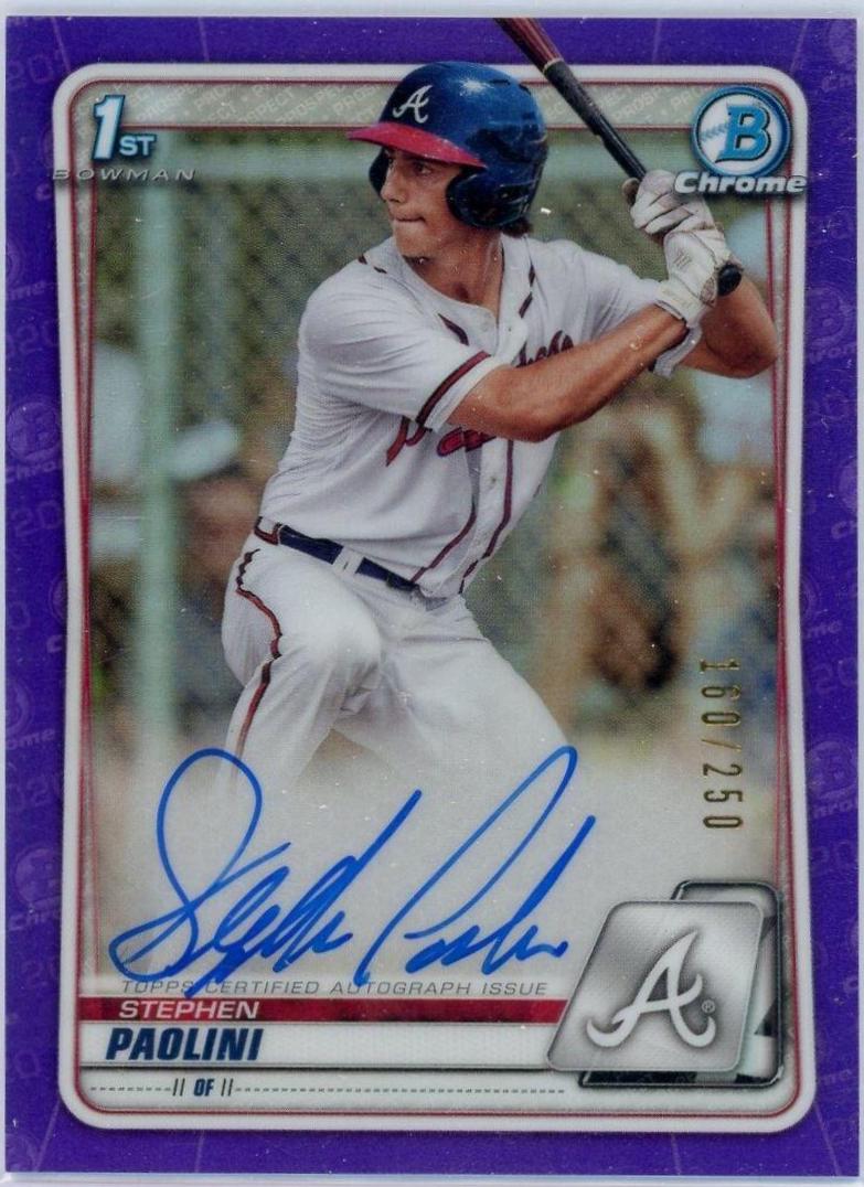 Stephen Paolini [Purple] #BSPA-SP