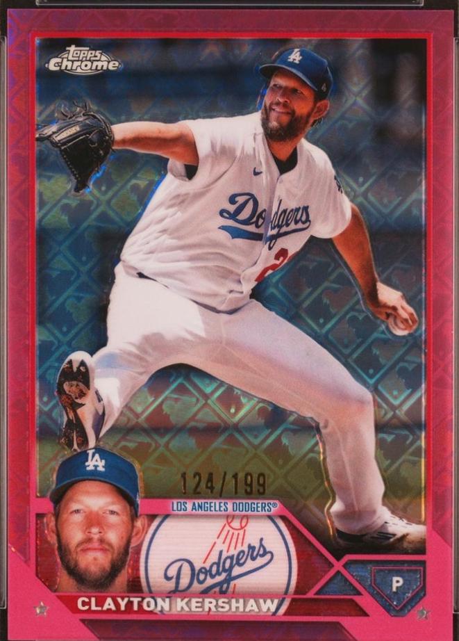 Clayton Kershaw [Pink Logofractor] #77