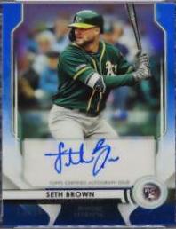 Seth Brown [Blue Refractor] #SB