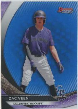 Zac Veen [Blue Refractor] #TP-12