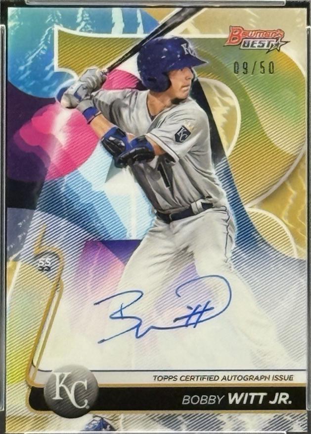 Bobby Witt Jr. [Gold Refractor] #B20-BW