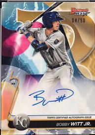 Bobby Witt Jr. [Gold Refractor] #BW