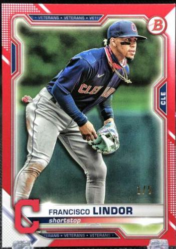 Francisco Lindor [Red] #30