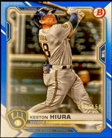 Keston Hiura [Blue] #69