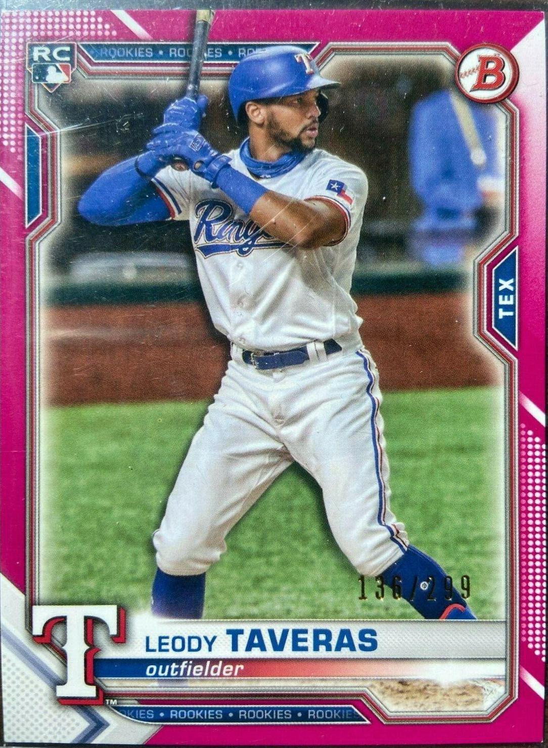 Leody Taveras [Fuscia] #18