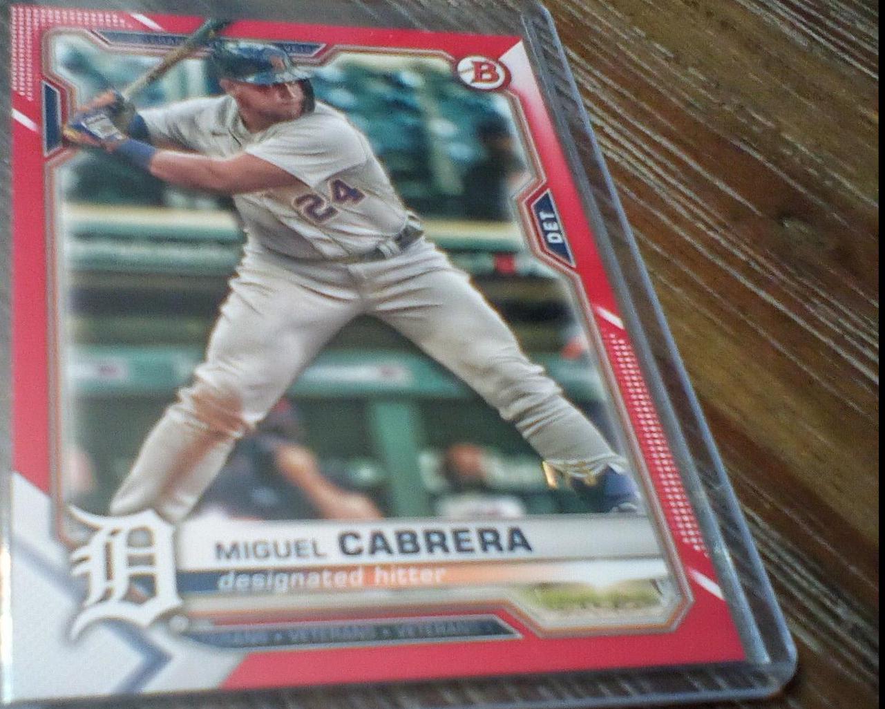 Miguel Cabrera [Red] #19