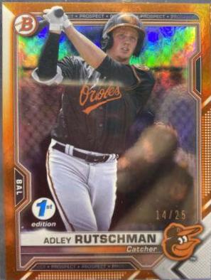 Adley Rutschman [Orange Foil] #BFE-121
