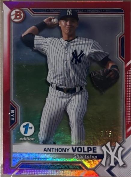 Anthony Volpe [Red Foil] #BFE-85