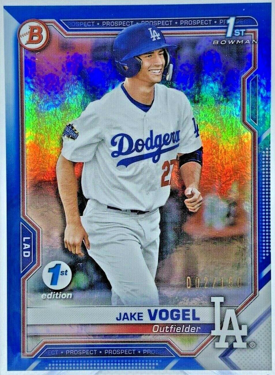 Jake Vogel [Blue Foil] #BFE-59
