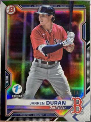 Jarren Duran [Black Foil] #BFE-135