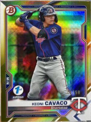 Keoni Cavaco [Gold Foil] #BFE-73