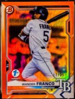 Wander Franco [Orange Foil] #BFE-57