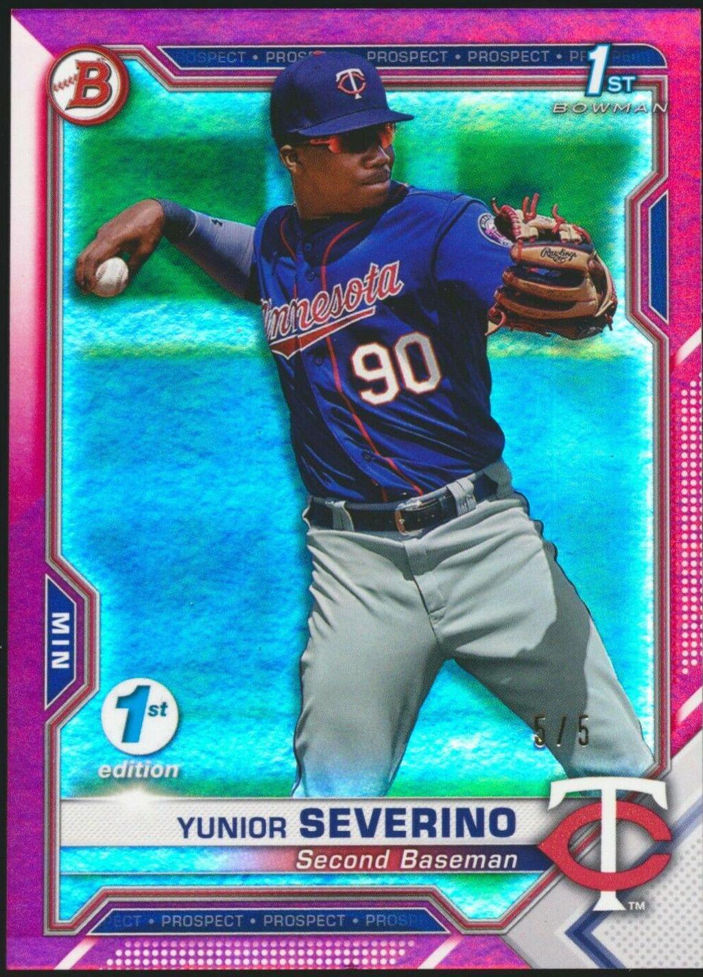 Yunior Severino [Red Foil] #BFE-140